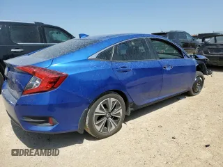 2018 Honda Civic EX-L z VIN JHMFC1F72JX043080, wystawiony jako Copart lot #50036245 z przebiegiem 140 464 mil mil oraz Szkoda całkowita • Salvage title. Historia ofert i sprzedaży dostępna na DreamBid. Obrazek 3.