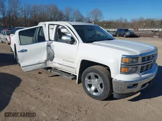 2015 Chevrolet Silverado 1500 LTZ with VIN 3GCUKSEC2FG492643, listed as a IAAI auction lot 41668758 with 56,341 mi miles. Bid and sale history available at carsss.com. Image 1.
