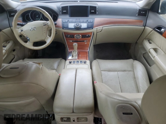 2007 Infiniti M x с VIN JNKAY01F17M455196, выставлен на аукционе Copart как лот 62680705 с пробегом Не указан миль и Списание • Salvage title. История ставок и продаж доступна на DreamBid. Изображение 8.