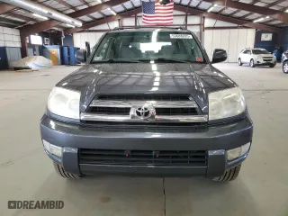 2005 Toyota 4Runner SR5 with VIN JTEBU14R350063351, listed as a Copart auction lot 53688095 with 156,057 mi miles and Clean Title. Bid and sale history available at carsss.com. Image 5.