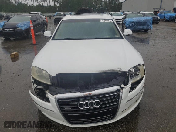 2009 Audi A8 4.2L with VIN WAUMV94E59N005253, listed as a Copart auction lot 70248424 with 154,305 mi miles and Salvage title. Bid and sale history available at DreamBid. Image 5.