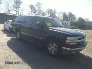2003 Chevrolet Suburban LT with VIN 3GNEC16Z43G143744, listed as a IAAI auction lot 41446890 with 1 mi miles. Bid and sale history available at carsss.com. Image 1.