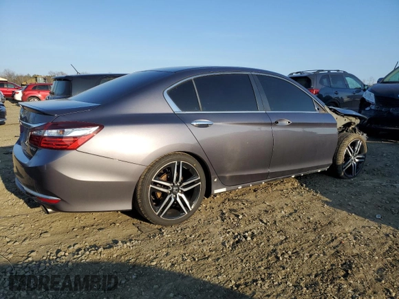 2016 Honda Accord Sport with VIN 1HGCR2F57GA075558, listed as a Copart auction lot 47458875 with 123,850 mi miles and Salvage title. Bid and sale history available at DreamBid. Image 3.