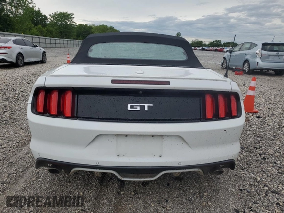 2016 Ford Mustang GT Premium z VIN 1FATP8FF0G5209048, wystawiony jako Copart lot #55021455 z przebiegiem 61 503 mil mil oraz Szkoda całkowita • Salvage title. Historia ofert i sprzedaży dostępna na DreamBid. Obrazek 6.