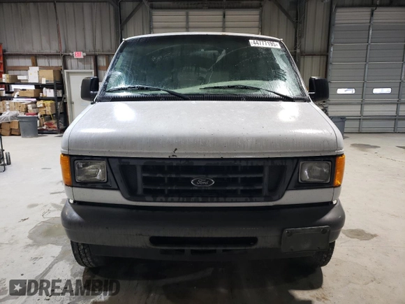 2007 Ford Econoline Passenger XL with VIN 1FBSS31L27DA96458, listed as a Copart auction lot 44777195 with 222,756 mi miles and Clean title. Bid and sale history available at DreamBid. Image 5.