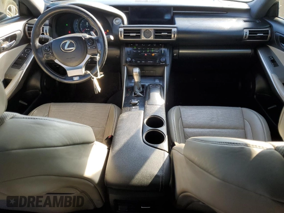 2014 Lexus IS 250 with VIN JTHCF1D23E5001567, listed as a Copart auction lot 46147175 with 199,037 mi miles and Salvage Title. Bid and sale history available at carsss.com. Image 8.