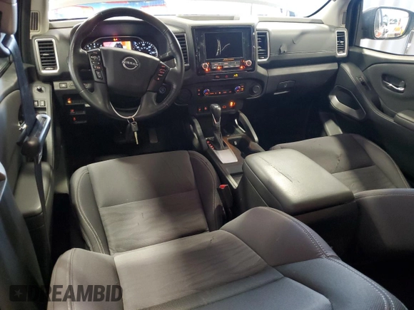 2023 Nissan Frontier SV with VIN 1N6ED1EJ4PN665656, listed as a Copart auction lot 51799915 with Not provided miles and Salvage title. Bid and sale history available at DreamBid. Image 8.