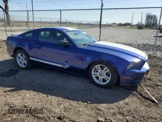 2014 Ford Mustang V6 with VIN 1ZVBP8AM3E5209762, listed as a Copart auction lot 51483265 with 104,277 mi miles and Salvage Title. Bid and sale history available at DreamBid. Image 4.