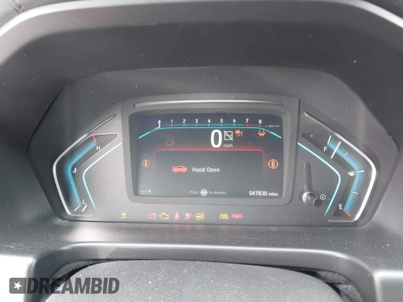 2022 Honda Odyssey EX-L with VIN 5FNRL6H72NB059451, listed as a IAAI auction lot 41454609 with 47,830 mi miles and . Bid and sale history available at DreamBid. Image 7.