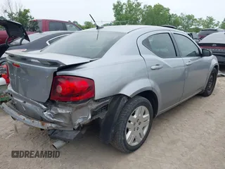 2014 Dodge Avenger SE with VIN 1C3CDZAG1EN217878, listed as a IAAI auction lot 42658793 with 172,079 mi miles and . Bid and sale history available at DreamBid. Image 4.