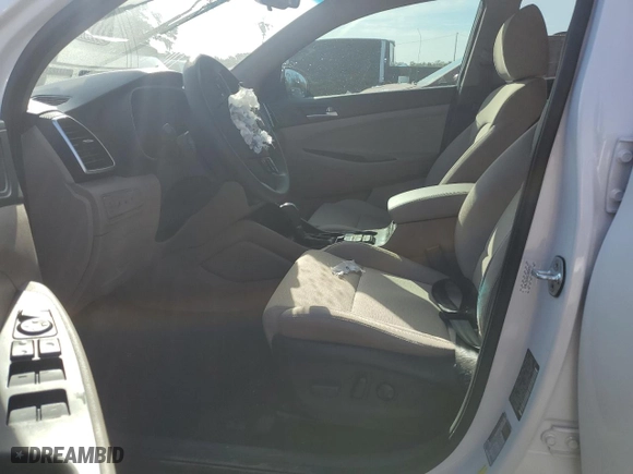2019 Hyundai Tucson Value with VIN KM8J33A4XKU068022, listed as a Copart auction lot 43062495 with 40,272 mi miles and Non Repairable. Bid and sale history available at carsss.com. Image 7.