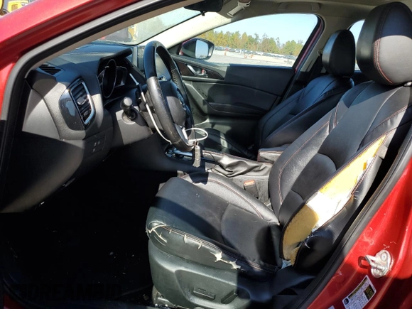 2015 Mazda 3 S Touring with VIN JM1BM1V39F1227583, listed as a Copart auction lot 76681734 with 163,744 mi miles and Salvage Title. Bid and sale history available at DreamBid. Image 7.