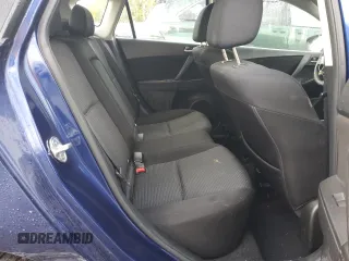 2013 Mazda 3 i Touring with VIN JM1BL1L86D1705148, listed as a Copart auction lot 76975804 with 73,900 mi miles and Salvage title. Bid and sale history available at DreamBid. Image 10.