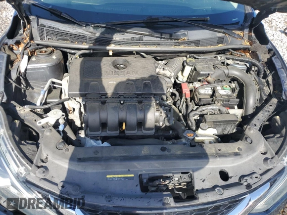 2016 Nissan Sentra SR with VIN 3N1AB7AP7GY212593, listed as a Copart auction lot 52703495 with 155,293 mi miles and Salvage Title. Bid and sale history available at DreamBid. Image 12.