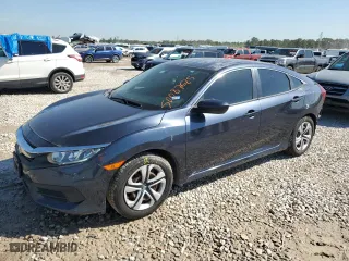 2018 Honda Civic Sedan LX with VIN 2HGFC2F55JH544086, listed as a Copart auction lot 50087625 with 100,574 mi miles and Salvage Title. Bid and sale history available at carsss.com. Image 1.