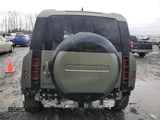 2024 Land Rover Defender S with VIN SALEJ7EX9R2343479, listed as a Copart auction lot 84972984 with 3,124 mi miles and Salvage title. Bid and sale history available at DreamBid. Image 6.