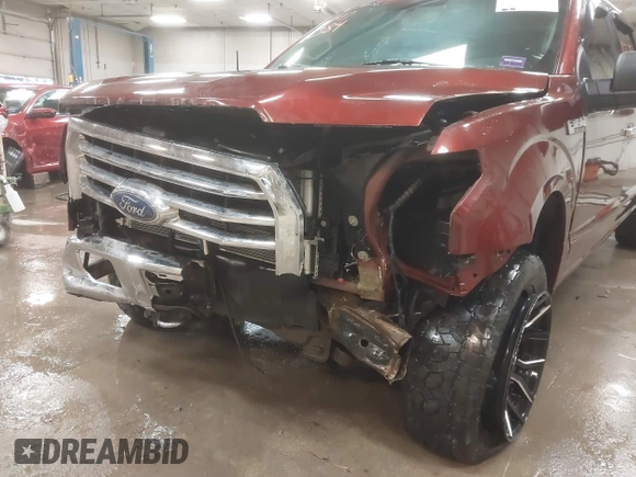 2017 Ford F-150 XL with VIN 1FTFW1EF0HFA15361, listed as a IAAI auction lot 41475384 with 94,736 mi miles and . Bid and sale history available at DreamBid. Image 6.