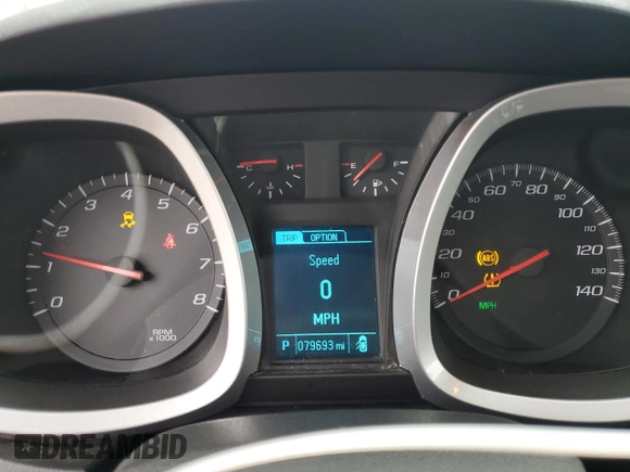2016 Chevrolet Equinox LT with VIN 2GNALCEK8G1184939, listed as a Copart auction lot 52213215 with 79,693 mi miles and Salvage Title. Bid and sale history available at DreamBid. Image 9.