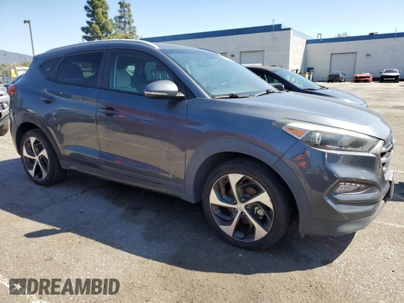 2016 Hyundai Tucson Sport with VIN KM8J33A23GU040276, listed as a Copart auction lot 49868205 with 114,499 mi miles and Clean Title. Bid and sale history available at carsss.com. Image 4.