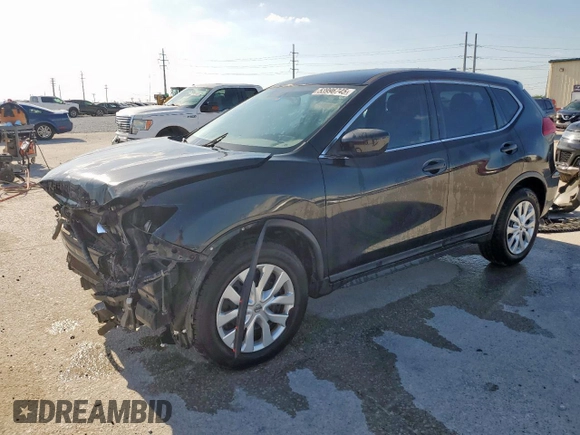 2017 Nissan Rogue S with VIN KNMAT2MT7HP540511, listed as a Copart auction lot 53996745 with 148,306 mi miles and Salvage Title. Bid and sale history available at carsss.com. Image 1.