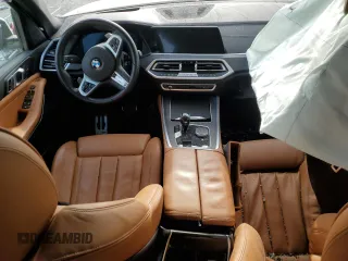 2022 BMW X5 xDrive40i with VIN 5UXCR6C07N9L54522, listed as a Copart auction lot 41493835 with Not Provided miles and Salvage Title. Bid and sale history available at DreamBid. Image 8.