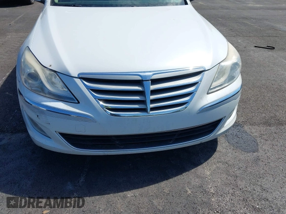 2012 Hyundai Genesis 3.8L z VIN KMHGC4DD0CU185198, wystawiony jako IAAI lot #42209317 z przebiegiem 214 757 mil mil oraz . Historia ofert i sprzedaży dostępna na DreamBid. Obrazek 6.