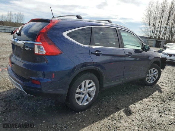 2016 Honda CR-V EX-L with VIN 2HKRM4H72GH648585, listed as a Copart auction lot 50649915 with 91,640 mi miles and Salvage Title. Bid and sale history available at carsss.com. Image 3.