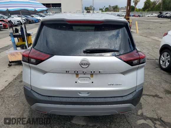2022 Nissan Rogue SV with VIN 5N1BT3BB4NC680924, listed as a Copart auction lot 53915995 with 60,669 mi miles and Clean Title. Bid and sale history available at carsss.com. Image 6.
