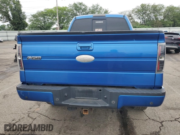 2011 Ford F-150 XL with VIN 1FTFX1ET9BFC34667, listed as a Copart auction lot 58764555 with 205,130 mi miles and Clean title. Bid and sale history available at DreamBid. Image 6.