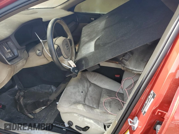 2020 Volvo S60 Momentum with VIN 7JRA22TK3LG073061, listed as a Copart auction lot 55919834 with 0 mi miles and Salvage Title. Bid and sale history available at carsss.com. Image 7.