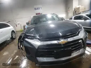 2019 Chevrolet Blazer Premier with VIN 3GNKBFRS7KS702927, listed as a Copart auction lot 45969075 with 34,494 mi miles and Salvage Title. Bid and sale history available at carsss.com. Image 13.