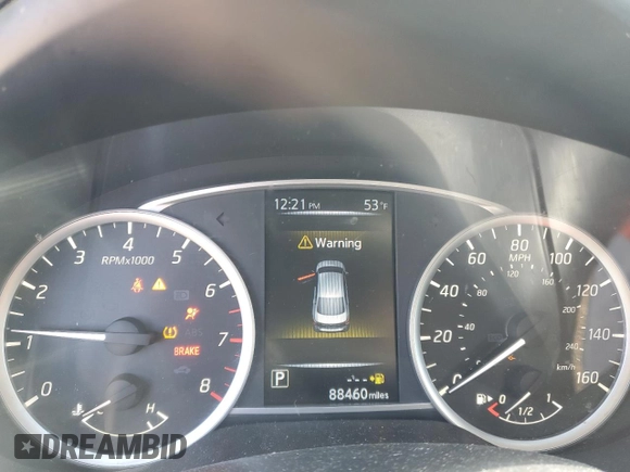 2018 Nissan Sentra SV with VIN 3N1AB7AP9JL639696, listed as a Copart auction lot 46835745 with 88,460 mi miles and Salvage Title. Bid and sale history available at carsss.com. Image 9.
