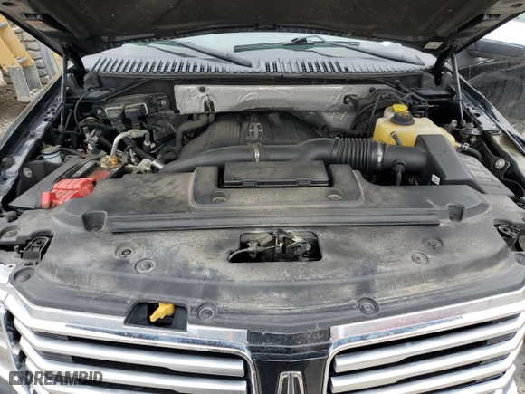 2017 Lincoln Navigator L Reserve with VIN 5LMJJ3LT5HEL01282, listed as a Copart auction lot 43529445 with 128,989 mi miles and Non Repairable. Bid and sale history available at carsss.com. Image 12.