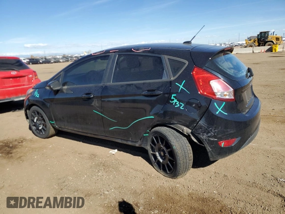 2017 Ford Fiesta SE with VIN 3FADP4EJ7HM138798, listed as a Copart auction lot 50612165 with 71,414 mi miles and Salvage Title. Bid and sale history available at carsss.com. Image 2.