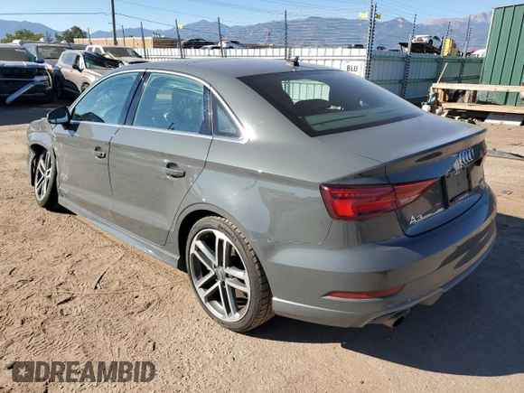 2019 Audi A3 Sedan S line Premium Plus with VIN WAUJEGFF6KA094759, listed as a Copart auction lot 71641303 with 60,611 mi miles. Bid and sale history available at carsss.com. Image 2.