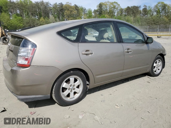 2005 Toyota Prius with VIN JTDKB20U453119421, listed as a Copart auction lot 53075915 with 258,713 mi miles and Salvage Title. Bid and sale history available at DreamBid. Image 3.