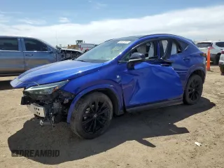 2024 Lexus NX 350 F Sport with VIN 2T2KGCEZ4RC032056, listed as a Copart auction lot 56957655 with 48,708 mi miles and Salvage title. Bid and sale history available at DreamBid. Image 1.