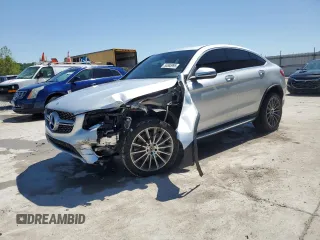 2019 Mercedes-Benz GLC 300 with VIN WDC0J4KB7KF530804, listed as a Copart auction lot 55885995 with 68,428 mi miles and Salvage title. Bid and sale history available at DreamBid. Image 1.