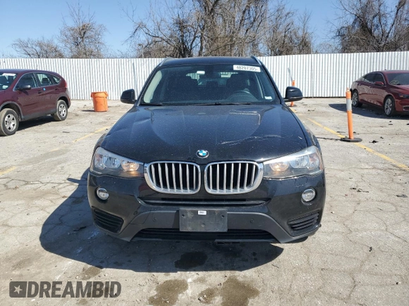 2016 BMW X3 xDrive28i with VIN 5UXWX9C50G0D69504, listed as a Copart auction lot 48207305 with 116,784 mi miles and Salvage Title. Bid and sale history available at DreamBid. Image 5.