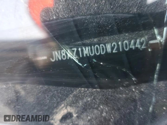 2013 Nissan Murano LE with VIN JN8AZ1MU0DW210442, listed as a Copart auction lot 52239415 with Not Provided miles and Salvage Title. Bid and sale history available at DreamBid. Image 15.
