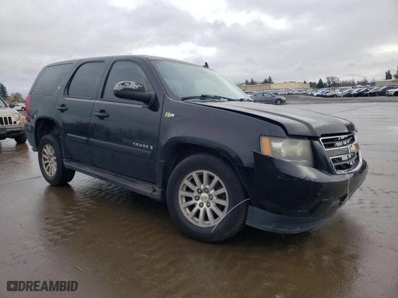 2008 Chevrolet Tahoe Hybrid with VIN 1GNFC13558R174269, listed as a Copart auction lot 86560864 with NaN miles and Salvage Title. Bid and sale history available at carsss.com. Image 4.