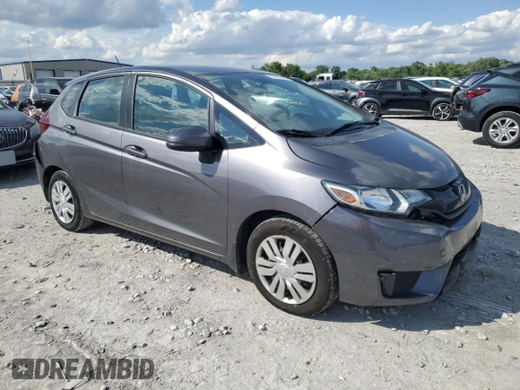 2017 Honda Fit LX with VIN 3HGGK5H51HM709973, listed as a Copart auction lot 58587945 with 62,680 mi miles and Salvage title. Bid and sale history available at DreamBid. Image 4.