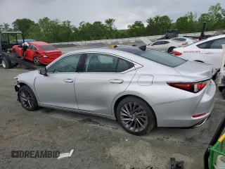 2019 Lexus ES 350 with VIN 58ABZ1B10KU013325, listed as a Copart auction lot 54119185 with 33,497 mi miles and Salvage Title. Bid and sale history available at DreamBid. Image 2.