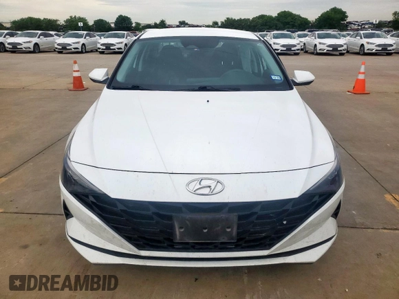 2023 Hyundai Elantra SEL with VIN 5NPLM4AG1PH092057, listed as a Copart auction lot 58759815 with 52,561 mi miles and Salvage title. Bid and sale history available at DreamBid. Image 5.