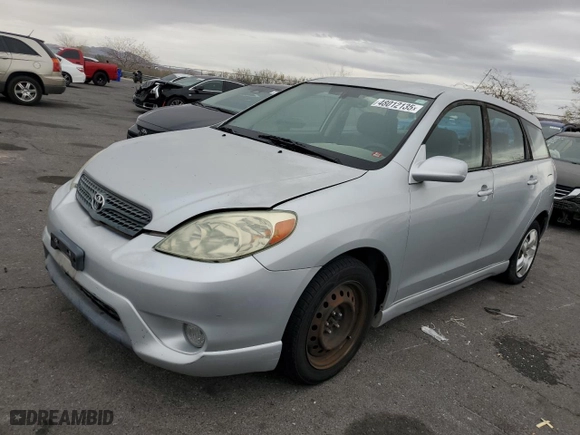 2005 Toyota Matrix STD with VIN 2T1KR32E45C329161, listed as a Copart auction lot 48012135 with 118,977 mi miles and Salvage Title. Bid and sale history available at carsss.com. Image 1.