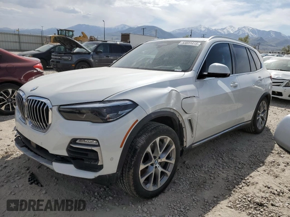 2021 BMW X5 xDrive45e with VIN 5UXTA6C08M9F62790, listed as a Copart auction lot 53031415 with 78,588 mi miles and Salvage title. Bid and sale history available at DreamBid. Image 1.
