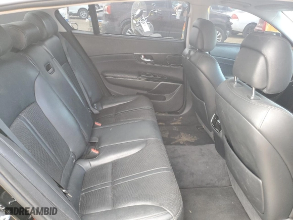 2015 Kia K900 Premium with VIN KNALU4D40F6026252, listed as a Copart auction lot 76574634 with 115,396 mi miles and Salvage Title. Bid and sale history available at carsss.com. Image 10.