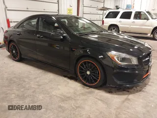2016 Mercedes-Benz CLA 250 with VIN WDDSJ4GB5GN354801, listed as a IAAI auction lot 42691355 with 75,106 mi miles and . Bid and sale history available at DreamBid. Image 1.