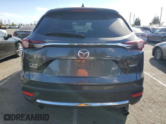 2023 Mazda CX-9 Signature with VIN JM3TCBEY7P0641064, listed as a Copart auction lot 86751364 with 43,144 mi miles and Salvage title. Bid and sale history available at DreamBid. Image 6.