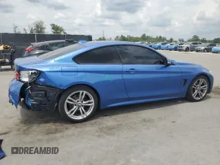 2014 BMW 4 Series 428i with VIN WBA3N3C51EK230632, listed as a Copart auction lot 56192095 with 115,595 mi miles and Salvage title. Bid and sale history available at DreamBid. Image 3.